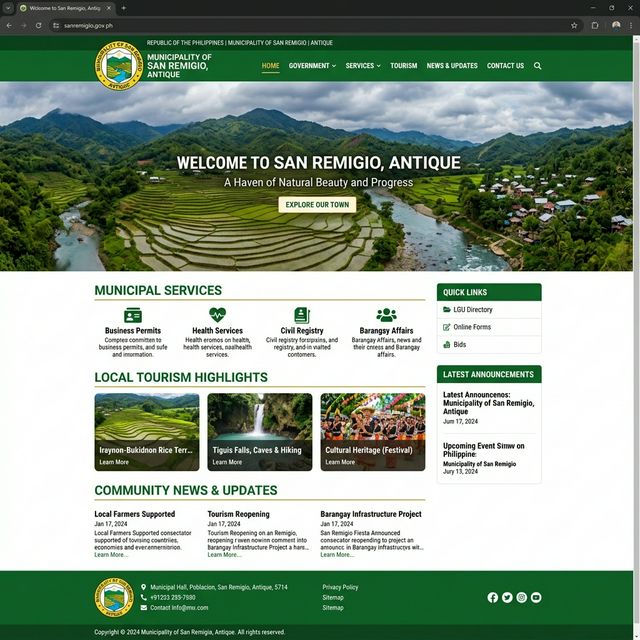 Municipality of San Remigio website